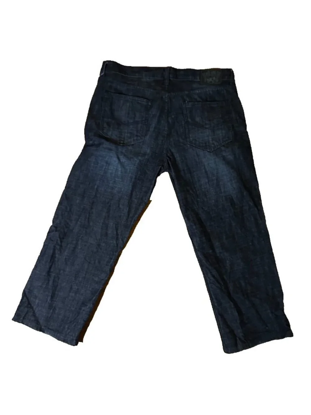 VTG Y2K Ecko Unltd 759 Relaxed Fit Jeans Mens 38x32 Dark Wash Baggy Skater Deni